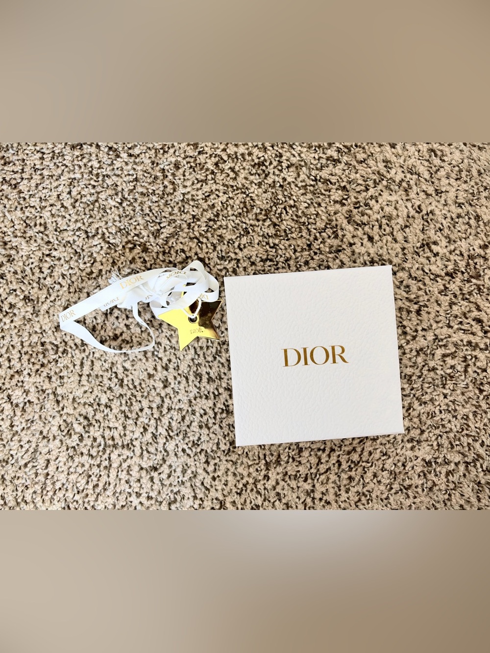 Dior Gift Box with Gold Star 4.5”